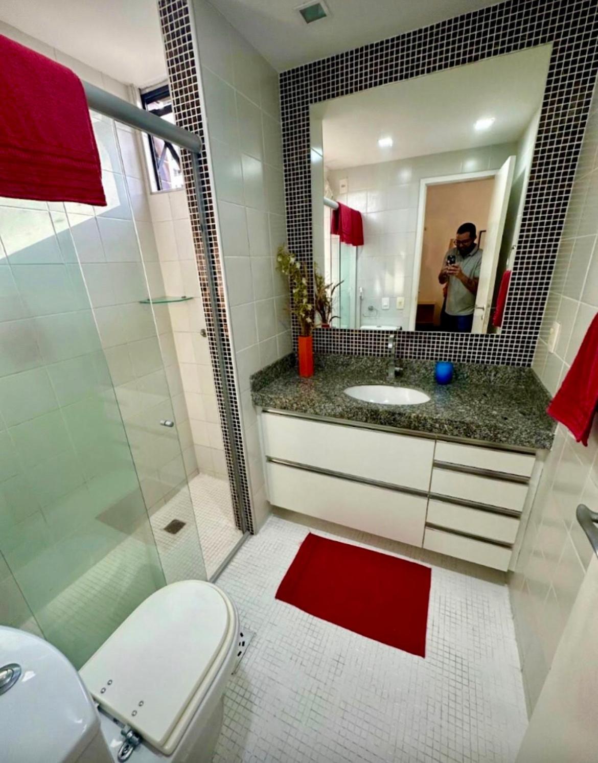 Apartamento A 300M Beira Mar-Meireles! Servico Diario E Wi-Fi 650Mb! 福塔雷萨 外观 照片