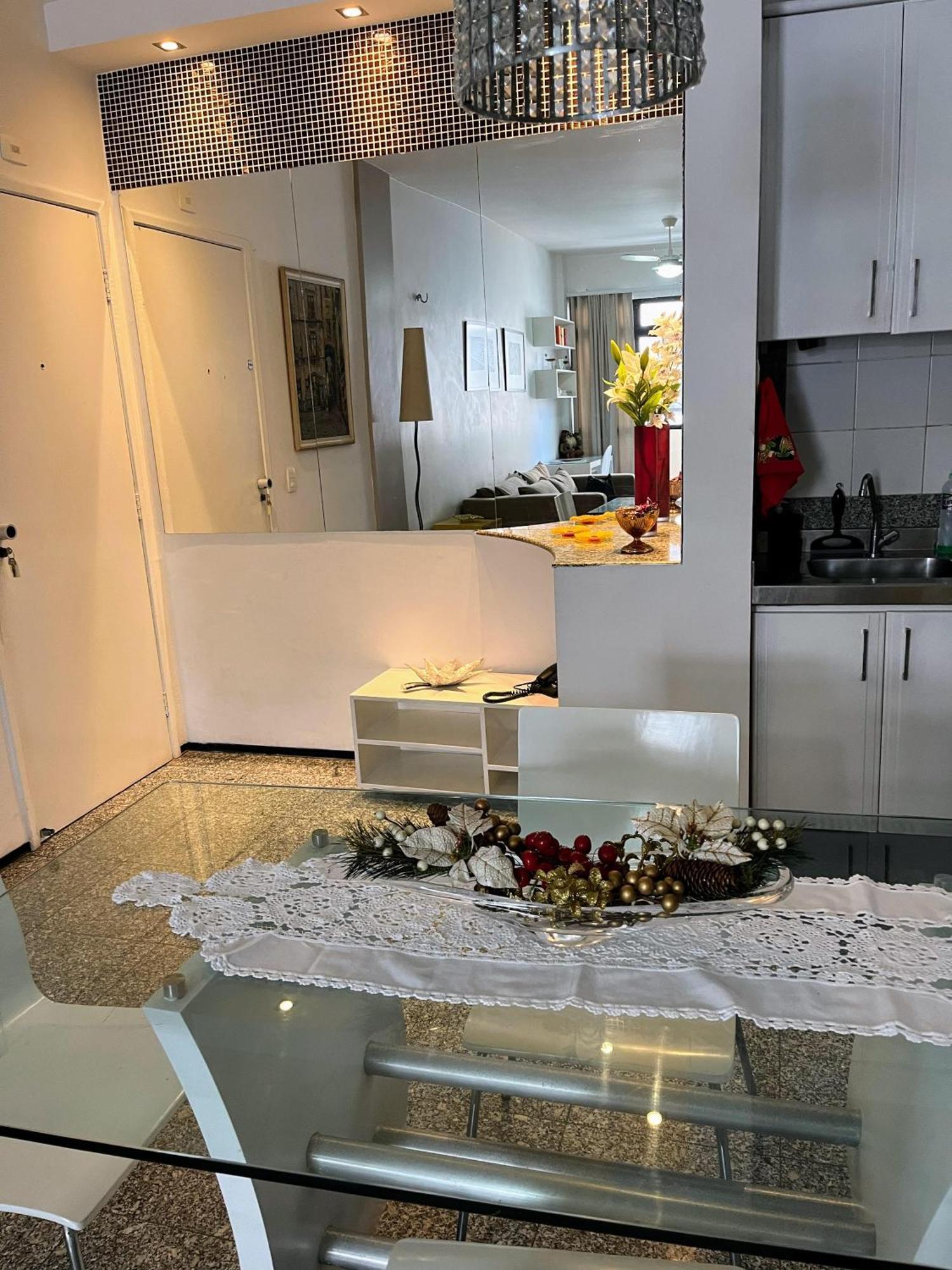 Apartamento A 300M Beira Mar-Meireles! Servico Diario E Wi-Fi 650Mb! 福塔雷萨 外观 照片